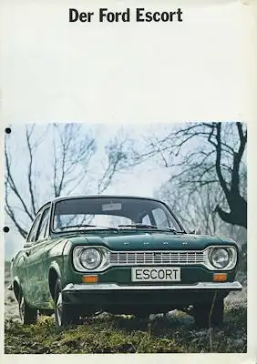 Ford Escort Prospekt 1969