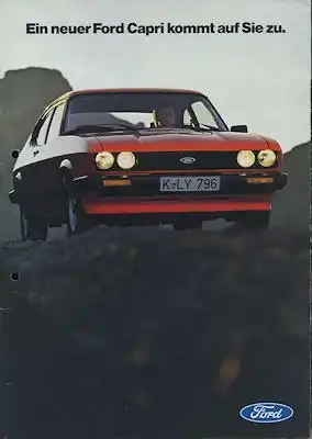 Ford Capri III Prospekt 1.1978