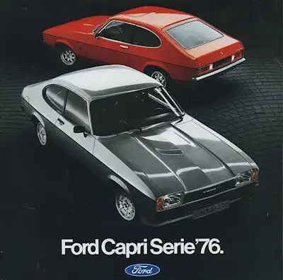 Ford Capri II Prospekt 5.1976