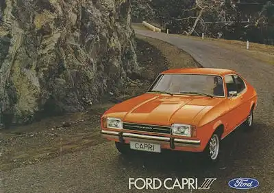 Ford Capri II Prospekt 8.1974