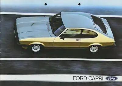 Ford Capri III Prospekt 1979