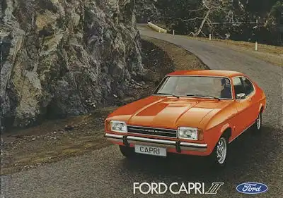 Ford Capri II Prospekt 8.1974