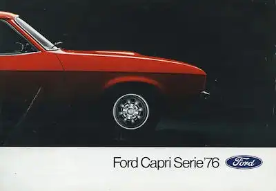 Ford Capri II Prospekt 4.1976