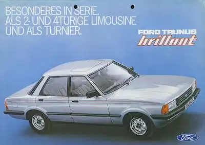 Ford Taunus Brillant Prospekt 2.1982