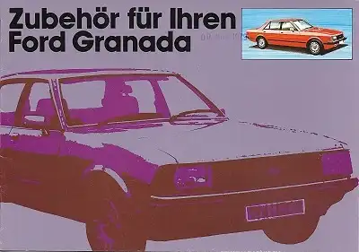 Ford Granada Zubehör Prospekt 5.1979
