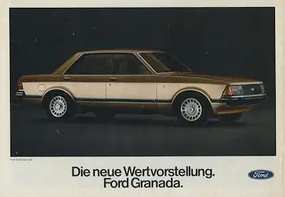 Ford Granada Prospekt 9.1977