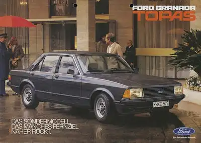 Ford Granada Topas Prospekt 4.1981