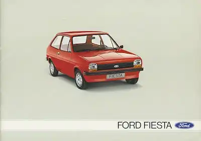 Ford Fiesta Prospekt 8.1976