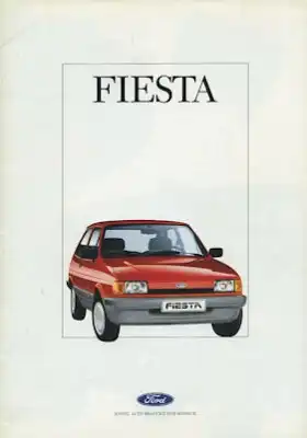 Ford Fiesta Prospekt 6.1988