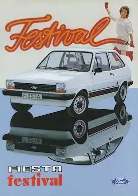 Ford Fiesta Festival Prospekt 11.1982