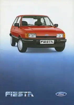 Ford Fiesta Prospekt 1.1985