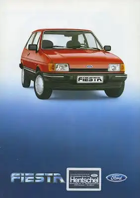 Ford Fiesta Prospekt 6.1984