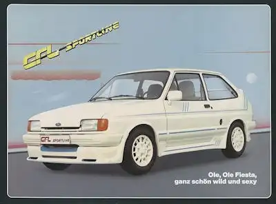 Ford Fiesta / GFL Prospekt 1980er Jahre