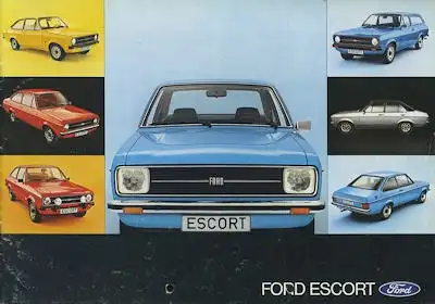 Ford Escort Prospekt 1.1975