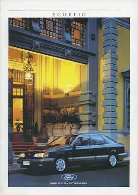 Ford Scorpio Prospekt 11.1988