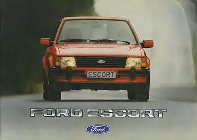 Ford Escort Prospekt 8.1981