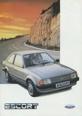 Ford Escort Laser Prospekt 8.1983