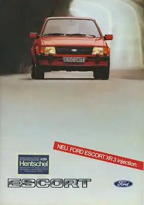 Ford Escort Prospekt 10.1982