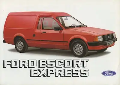 Ford Escort Express Prospekt 12.1981