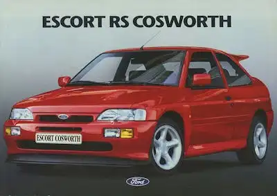 Ford Escort RS Cosworth Prospekt 6.1992