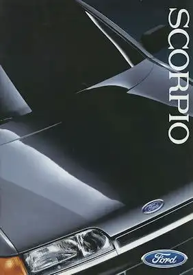 Ford Scorpio Prospekt 3.1985