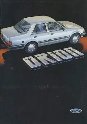 Ford Orion Prospekt 12.1983