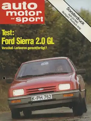 Ford Sierra Test 12.1982