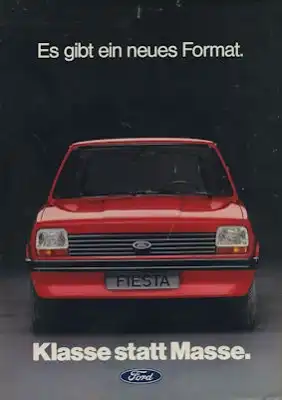 Ford Fiesta Prospekt 8.1976