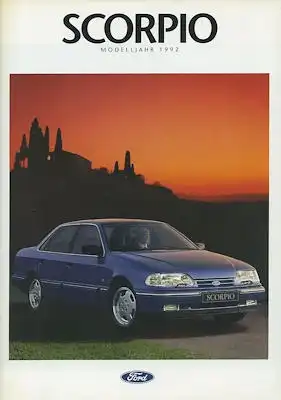 Ford Scorpio Prospekt 3.1992
