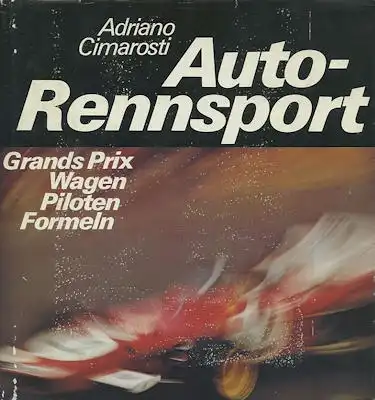 Adriano Cimarosti Auto-Rennsport 1973