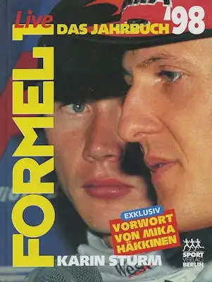 Karin Sturm Formel 1 live, das Jahrbuch 1998