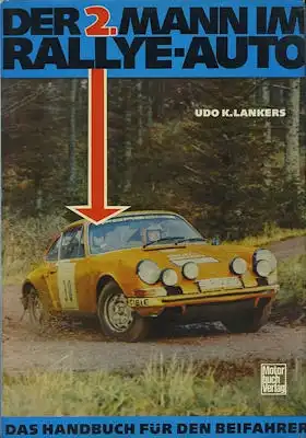 Udo Lankers Der 2. Mann im Rallye-Auto 1972
