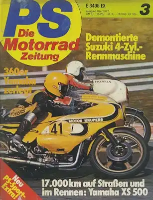 PS Die Motorradzeitung 1977 Heft 3