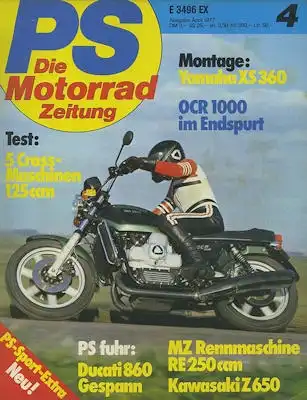 PS Die Motorradzeitung 1977 Heft 4