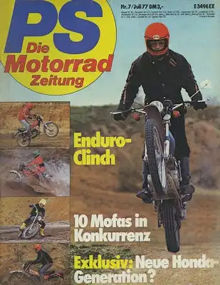 PS Die Motorradzeitung 1977 Heft 7