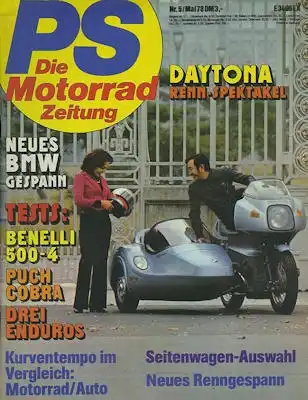 PS Die Motorradzeitung 1978 Heft 5