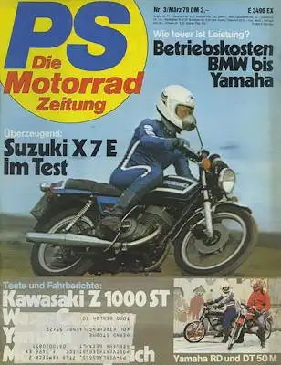 PS Die Motorradzeitung 1979 Heft 3