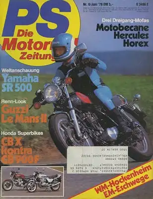 PS Die Motorradzeitung 1979 Heft 6