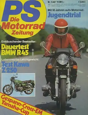 PS Die Motorradzeitung 1979 Heft 7