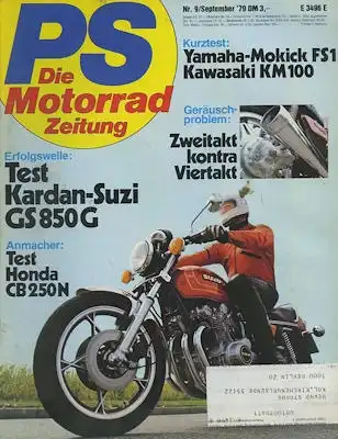 PS Die Motorradzeitung 1979 Heft 9