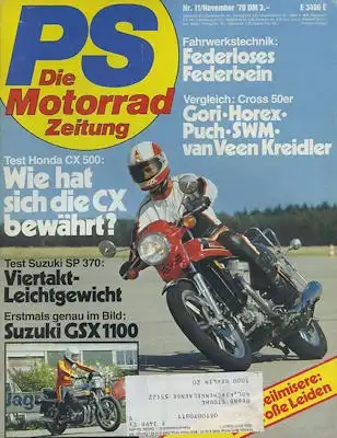 PS Die Motorradzeitung 1979 Heft 11