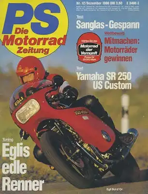 PS Die Motorradzeitung 1980 Heft 12