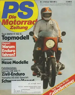 PS Die Motorradzeitung 1980 Heft 2