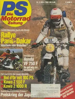 PS Die Motorradzeitung 1982 Heft 3