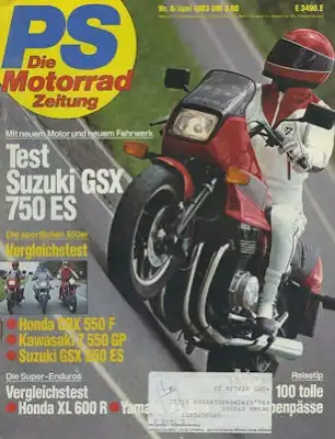 PS Die Motorradzeitung 1983 Heft 6