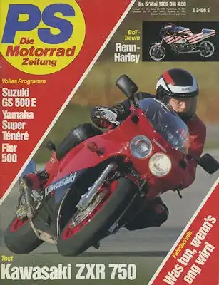 PS Die Motorradzeitung 1989 Heft 5