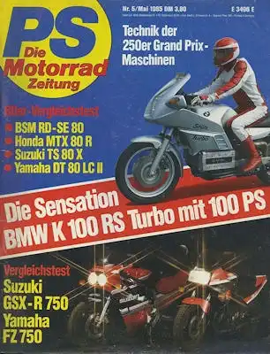 PS Die Motorradzeitung 1985 Heft 5