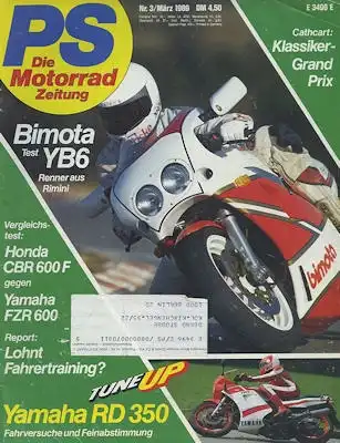 PS Die Motorradzeitung 1989 Heft 3