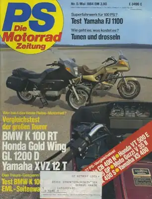 PS Die Motorradzeitung 1984 Heft 5