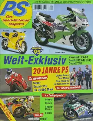 PS Die Motorradzeitung 1994 Heft 10
